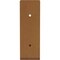Ekena Millwork Steel Hanging Shelf Bracket, Hammered Copper 2"W x 8"D x 6"H BKTM02X08X06HSHCO - alternate 6